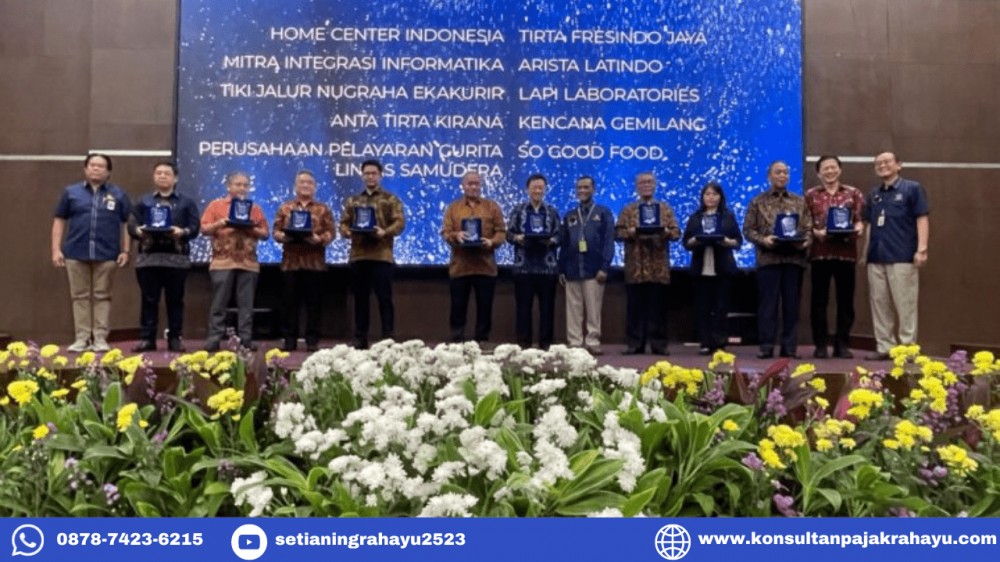 10 Wajib Pajak Raih Penghargaan dari KPP Madya Jakbar