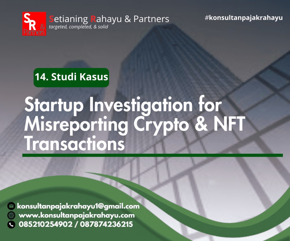 14. Startup Investigation for Misreporting Crypto & NFT Transactions