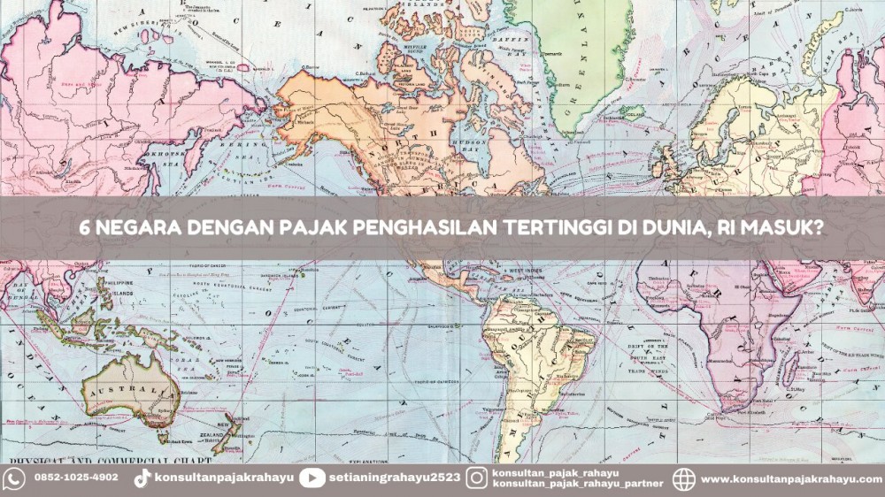 6 Negara dengan Pajak Penghasilan Tertinggi di Dunia, RI Masuk?