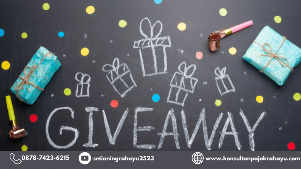 Apakah Hadiah Giveaway Kena Pajak?