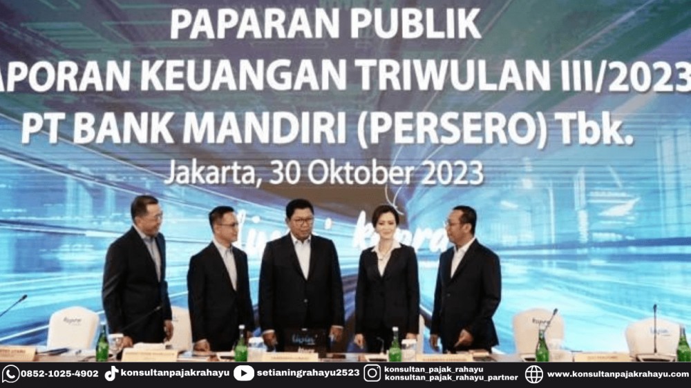 Bank Mandiri Catatkan Laba Bersih Sebesar Rp 39,1 T