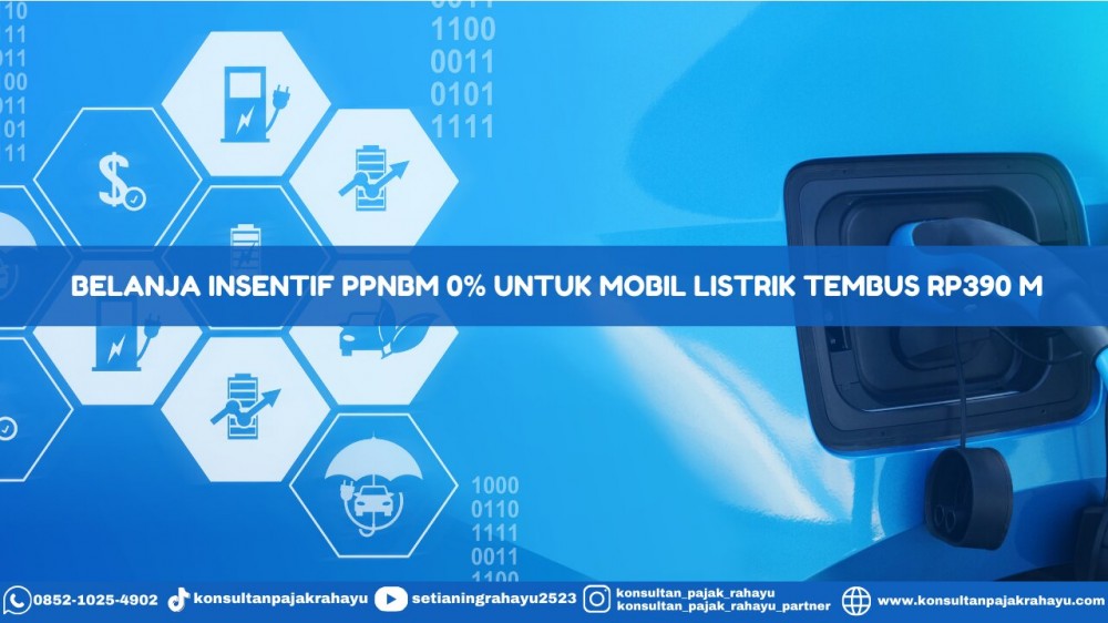 Belanja Insentif PPnBM 0% untuk Mobil Listrik Tembus Rp 390 M