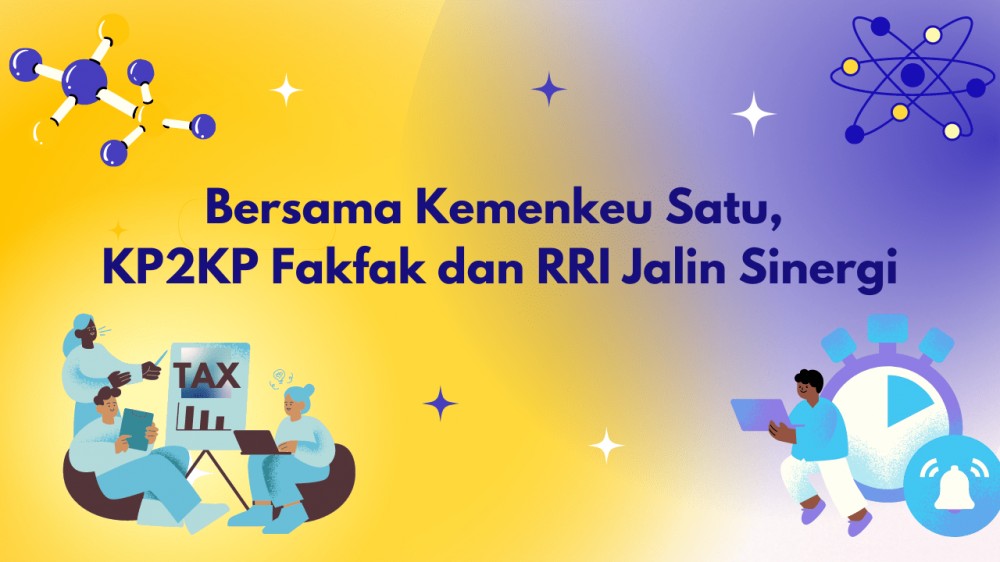 Kantor Pelayanan, Penyuluhan, dan Konsultasi Perpajakan (KP2KP) Fakfak bersama Kantor Pelayanan Perbendaharaan Negara (KPPN) dan Kantor Pengawasan dan Pelayanan Bea dan Cukai (KPPBC) yang dikenal juga dengan Kementerian Keuangan (Kemenkeu) Satu Kabupaten