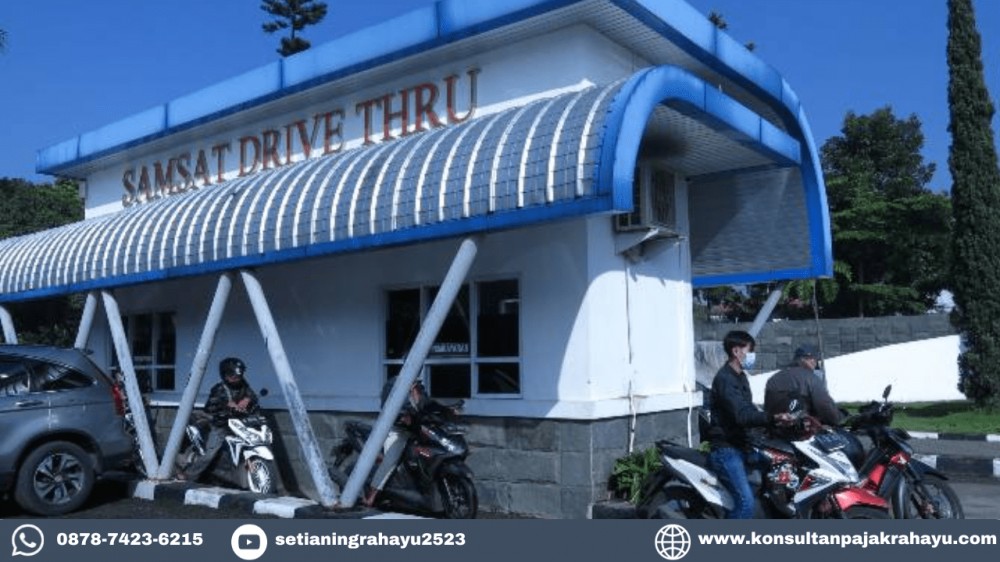 Cara Bayar Pajak Kendaraan di Samsat Drive Thru