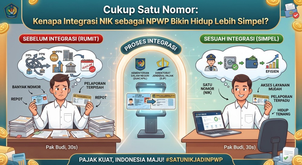 Cukup Satu Nomor: Kenapa Integrasi NIK sebagai NPWP Bikin Hidup Lebih Simpel?