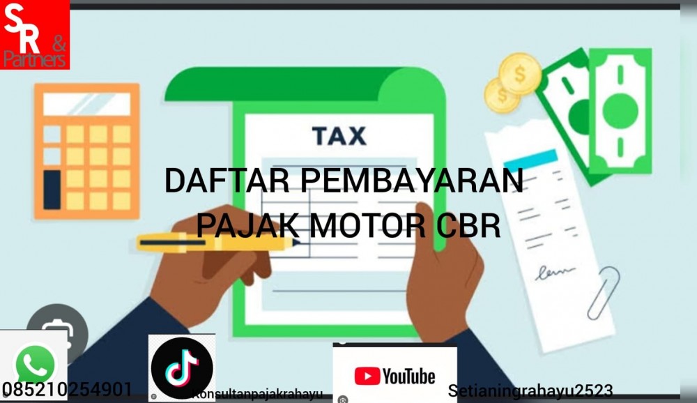 Daftar pembayaran paajak motor CBR