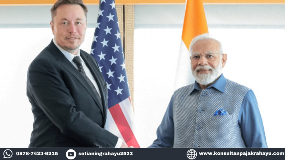 Demi Tesla, India Tengah Godok Kebijakan Pajak Impor Rendah