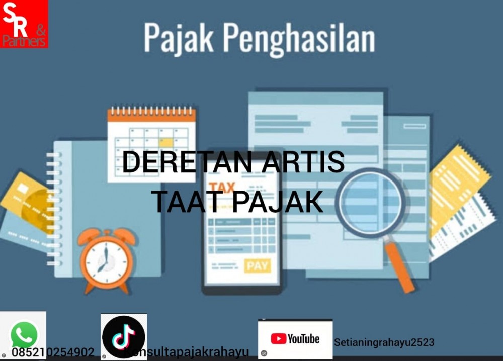 Deretan artis yang taat pajak