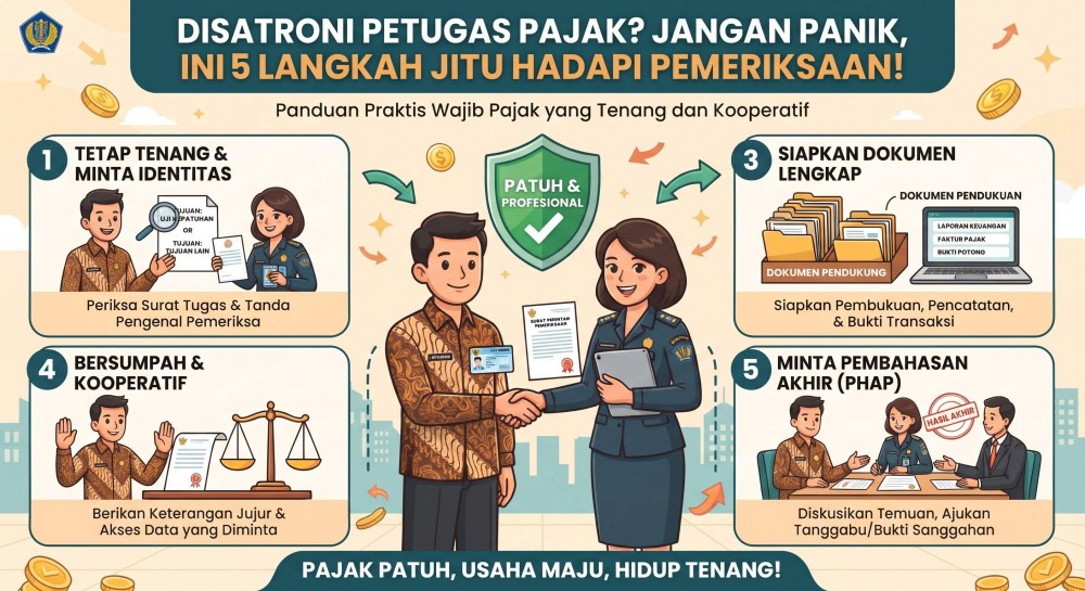 Disatroni Petugas Pajak? Jangan Panik, Ini 5 Langkah Jitu Hadapi Pemeriksaan!
