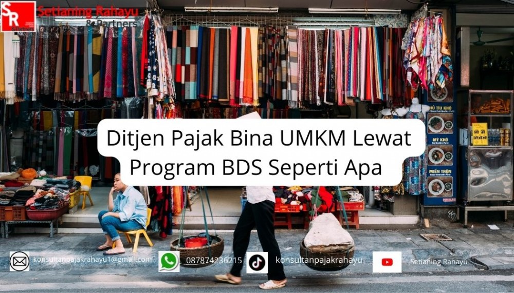 Ditjen Pajak Bina UMKM Lewat Program BDS: Mengenali Kontribusi dan Manfaatnya