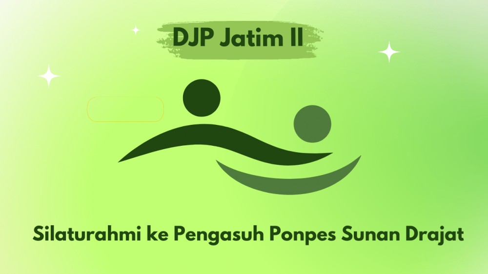 DJP Jatim II Silaturahmi ke Pengasuh Ponpes Sunan Drajat