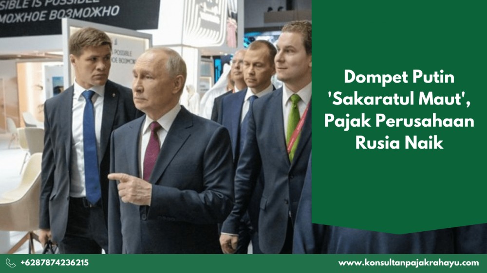 Dompet Putin 'Sakaratul Maut', Pajak Perusahaan Rusia Naik