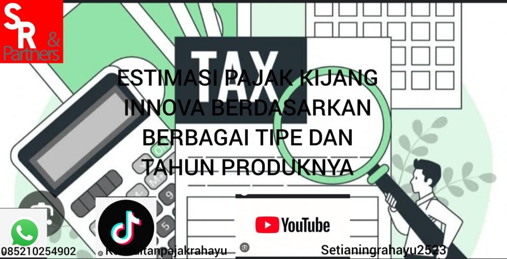 Biaya pajak mobil Kijang Innova bervariasi tergantung pada tipe, tahun, dan spesifikasi mesin. Berikut ini adalah beberapa rincian pajak tahunan untuk beberapa tipe Kijang Innova: