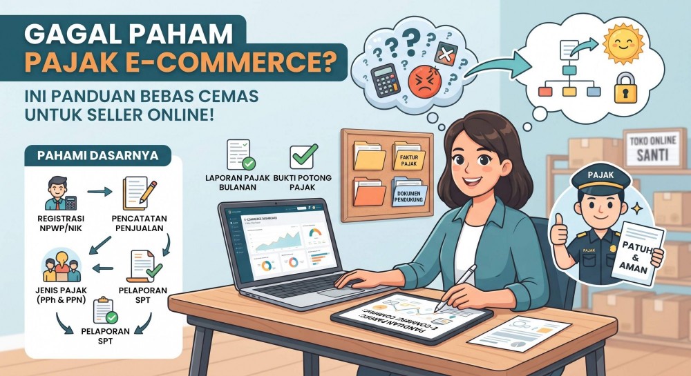 Gagal Paham Pajak E-Commerce? Ini Panduan Bebas Cemas untuk Seller Online!