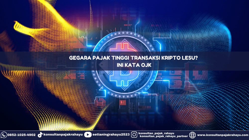 Gegara Pajak Tinggi Transaksi Kripto Lesu? Ini Kata OJK