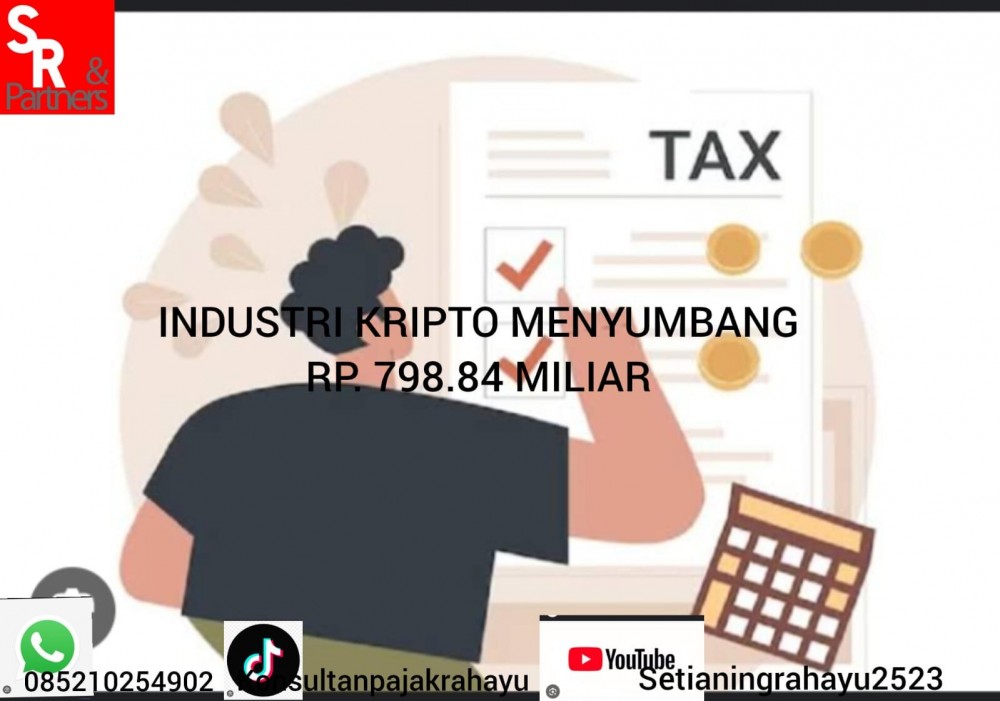 industri kripto menyumbang Rp798,84 miliar