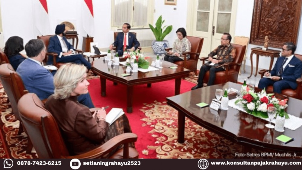 Jokowi Bertemu Presiden Bank Dunia Bahas Pajak Karbon