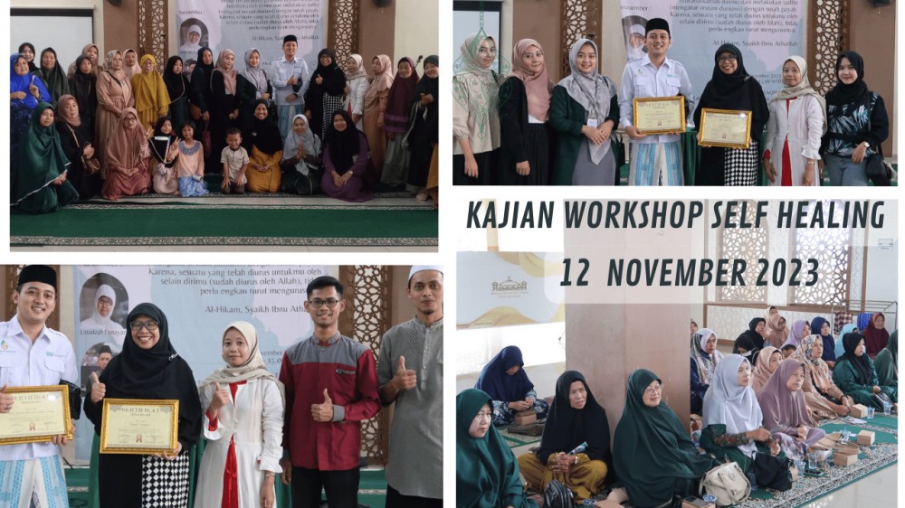 Kajian Workshop Edisi Self Healing & Fiqih Harta, Masjid Besar At-Taqwa