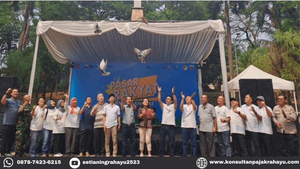 Kanwil DJP Jaksel II Gelar Pasar Rakyat, Bantu UMKM Tingkatkan Omzet