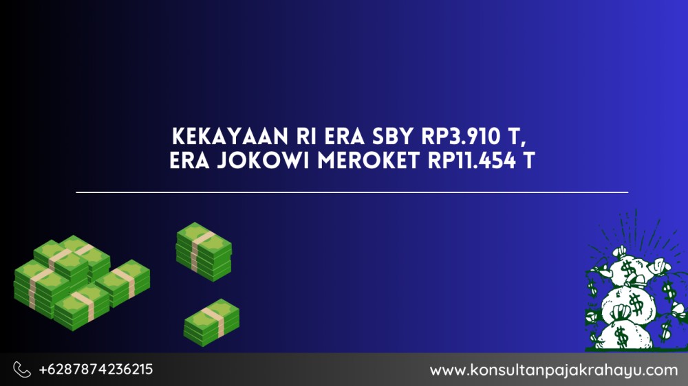 Kekayaan RI Era SBY Rp3.910 T, Era Jokowi Meroket Rp11.454 T
