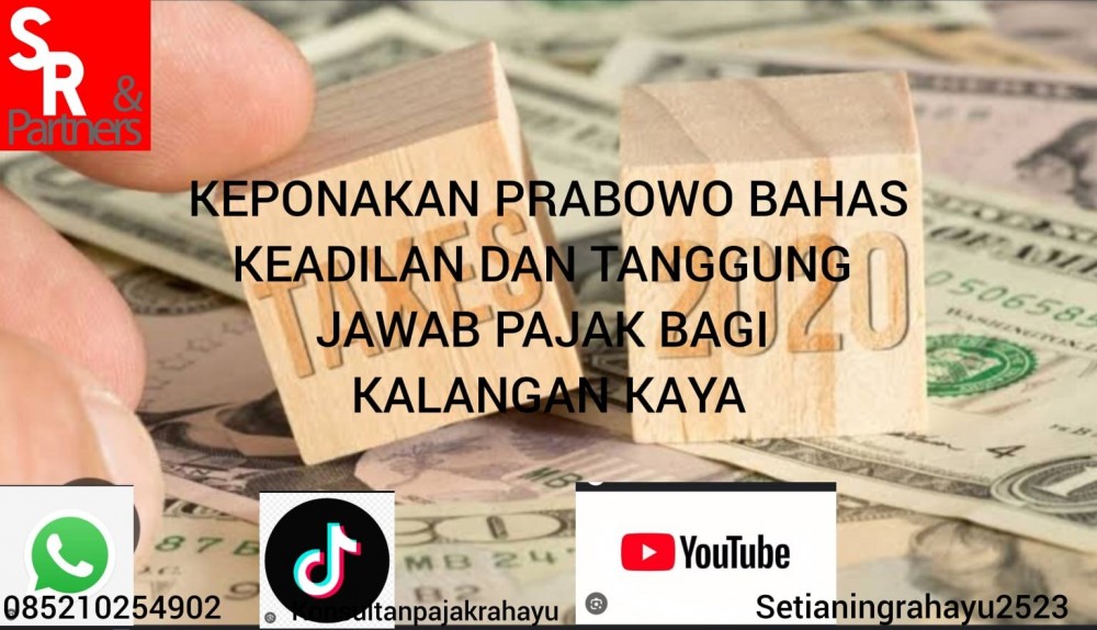 Keponakan Prabowo Bahas Keadilan dan Tanggung Jawab Pajak bagi Kalangan Kaya