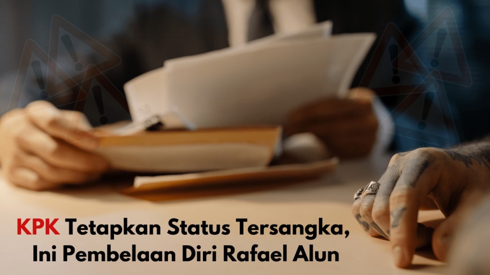 KPK Tetapkan Status Tersangka, Ini Pembelaan Diri Rafael Alun