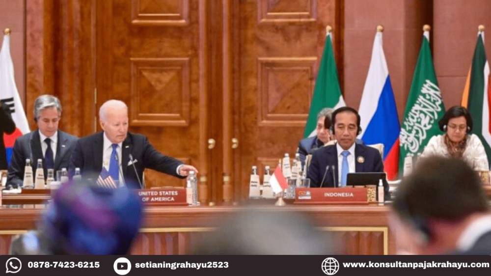 KTT G20 India Sepakati Implementasi Dua Pilar Perpajakan Global