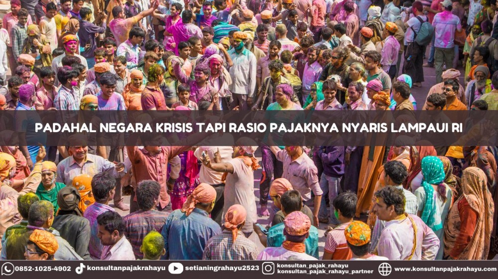 Padahal Negara Krisis Tapi Rasio Pajaknya Nyaris Lampaui RI