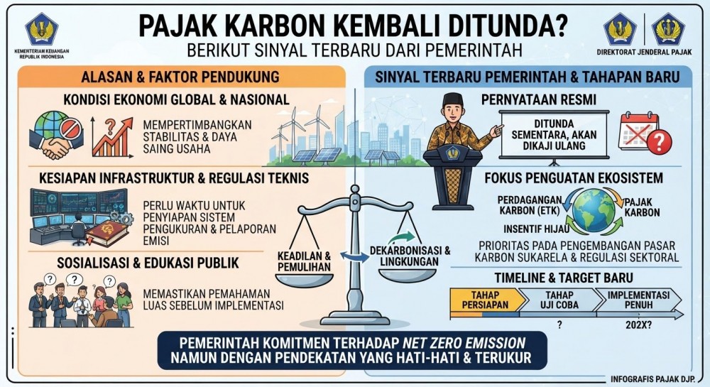 Pajak Karbon Kembali Ditunda? Berikut Sinyal Terbaru dari Pemerintah