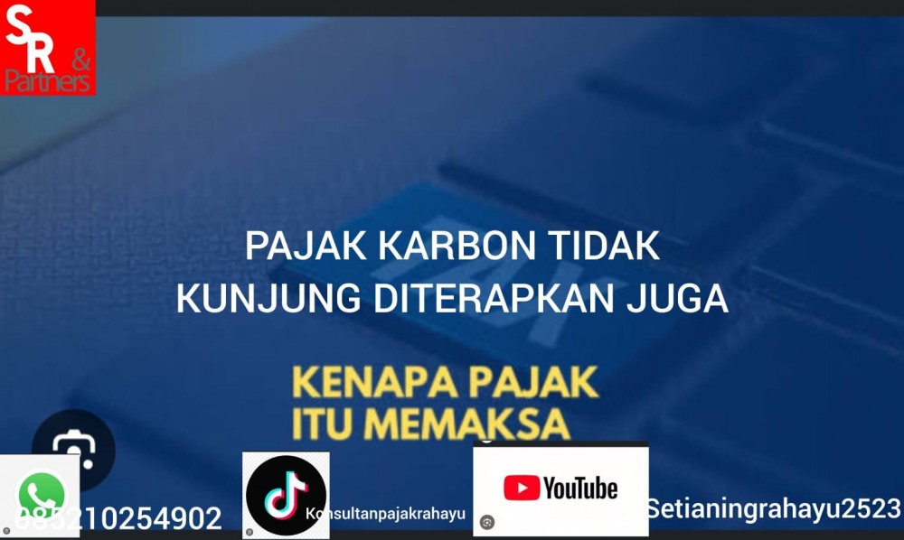 Pajak karbon tidak kunjung diterapkan juga