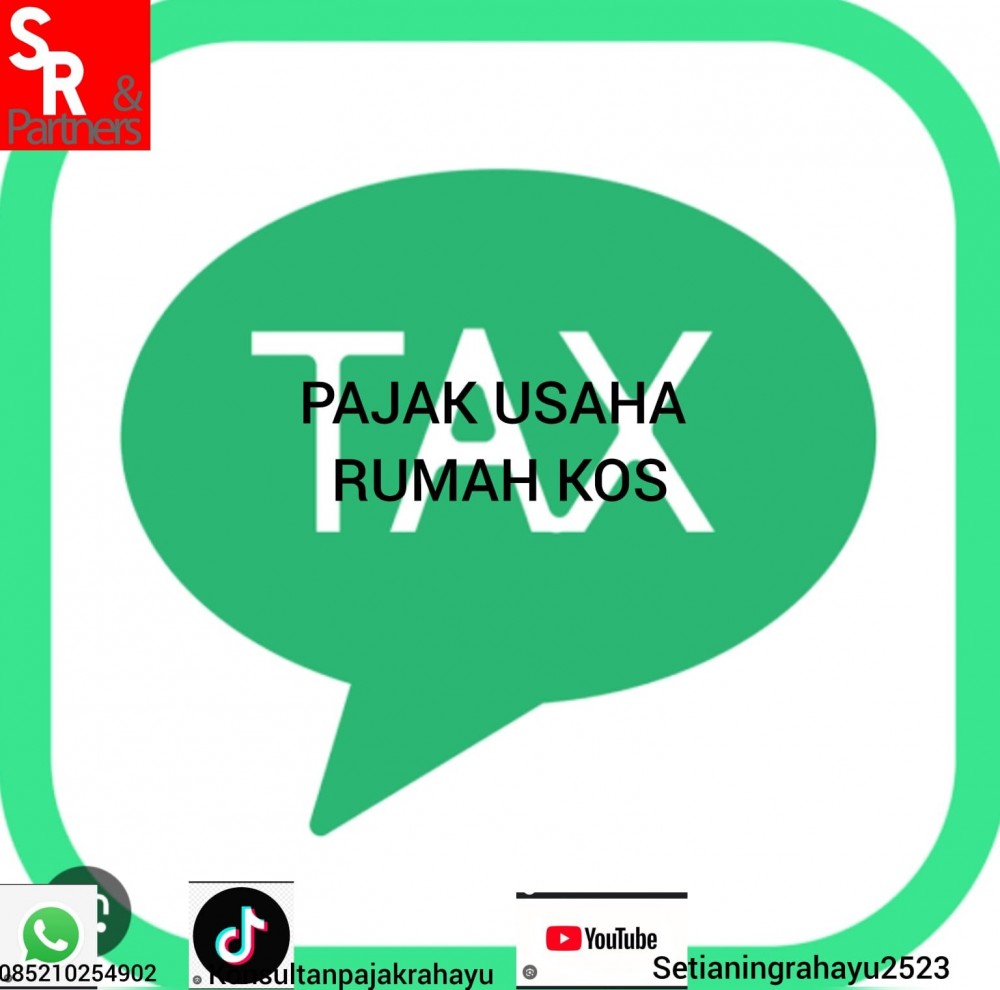 Pajak usaha rumah kos