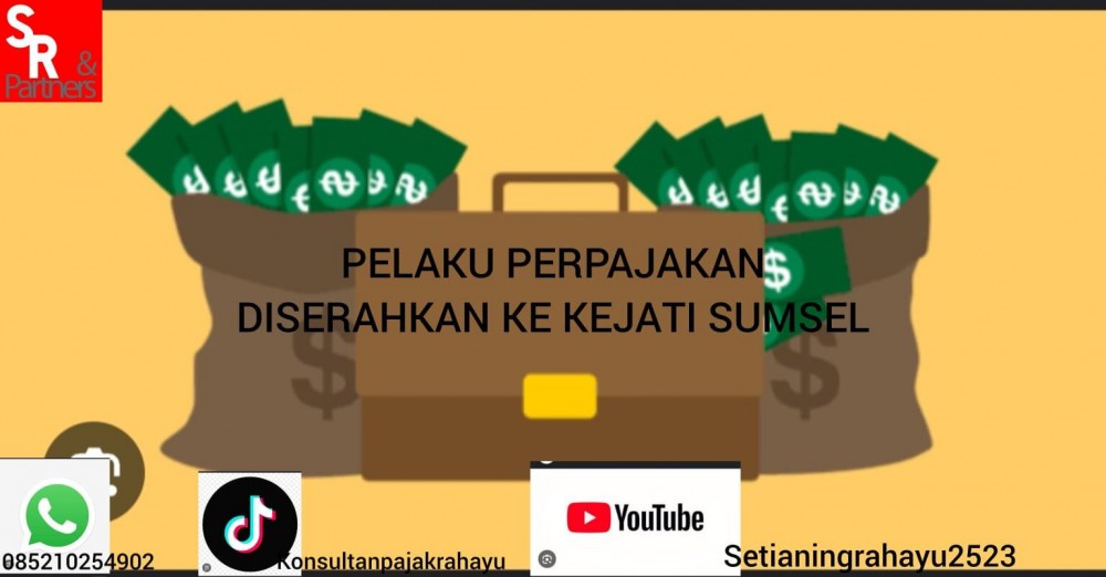Pelaku perpajakan diserahkan ke Kejati Sumsel