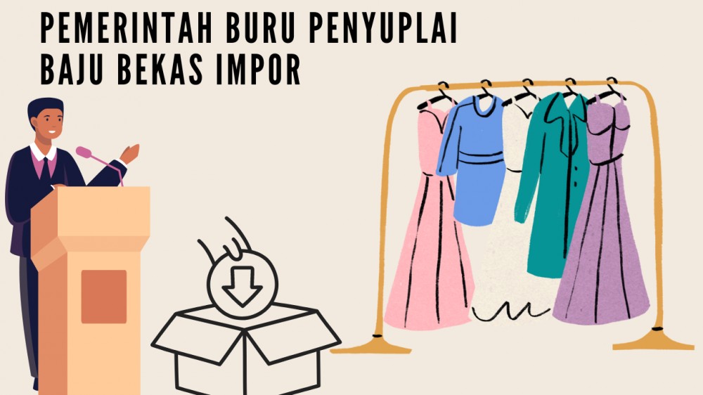 Pemerintah Buru Penyuplai Baju Bekas Impor
