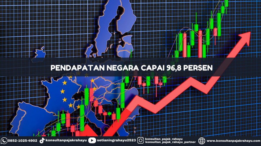 Pendapatan Negara Capai 96,8 Persen