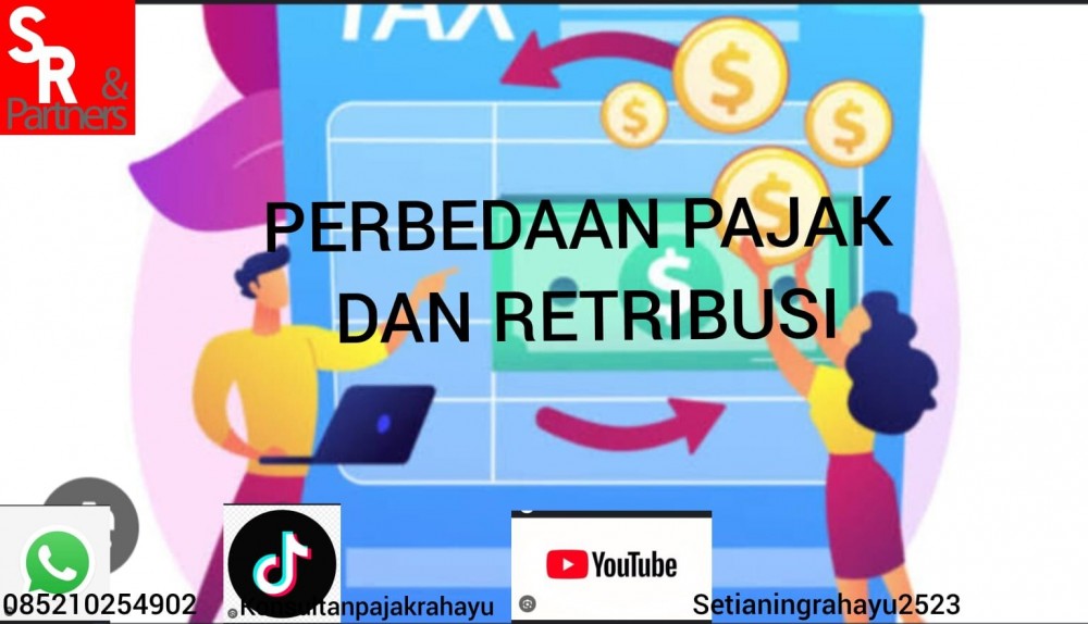 Perbedaan pajak dan retribusi