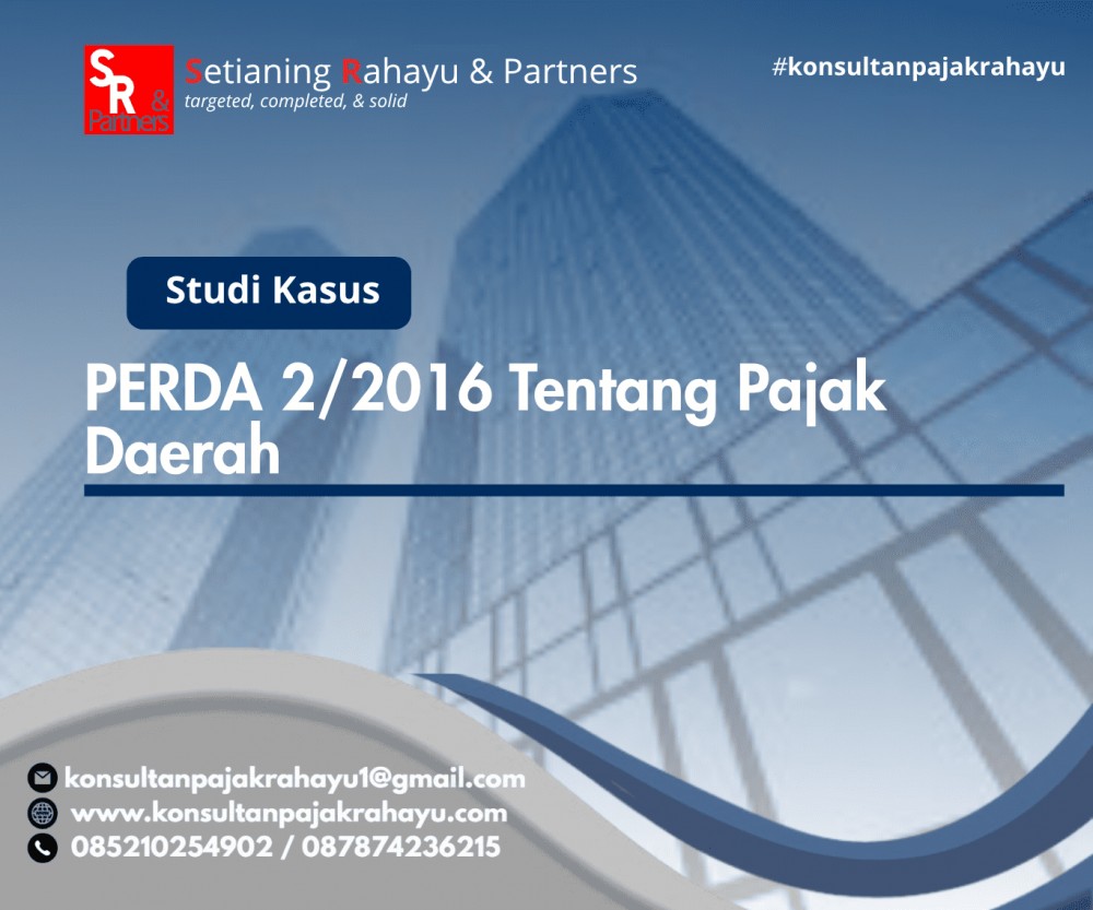 PERDA 2/2016 Tentang Pajak Daerah