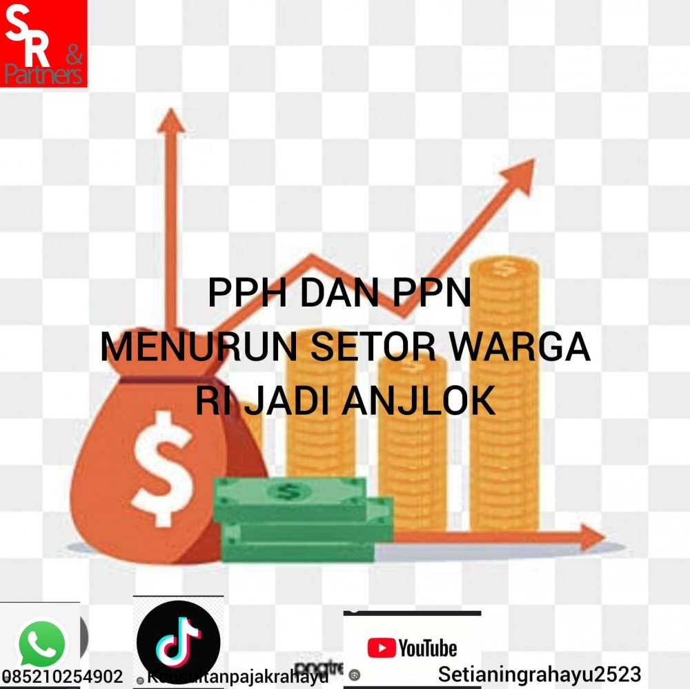 PPH dan PPN menurun setoran warga RI jadi anjlok