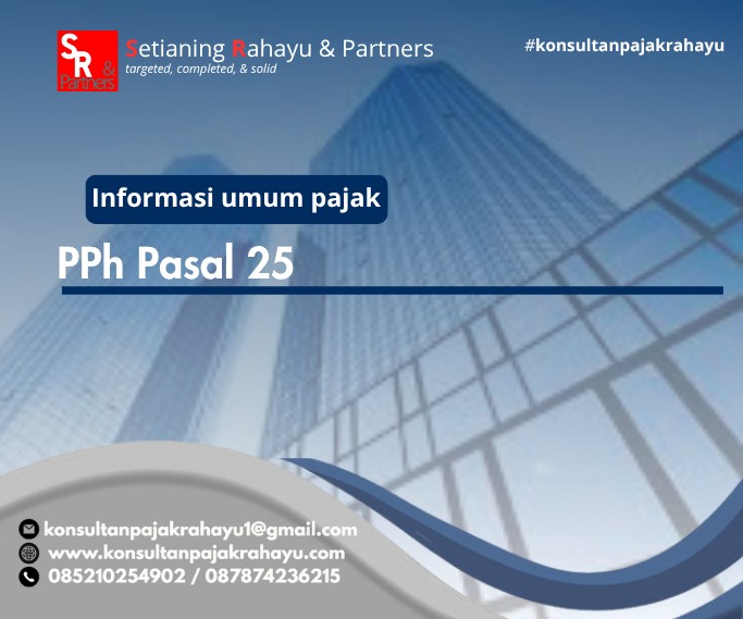PPh Pasal 25