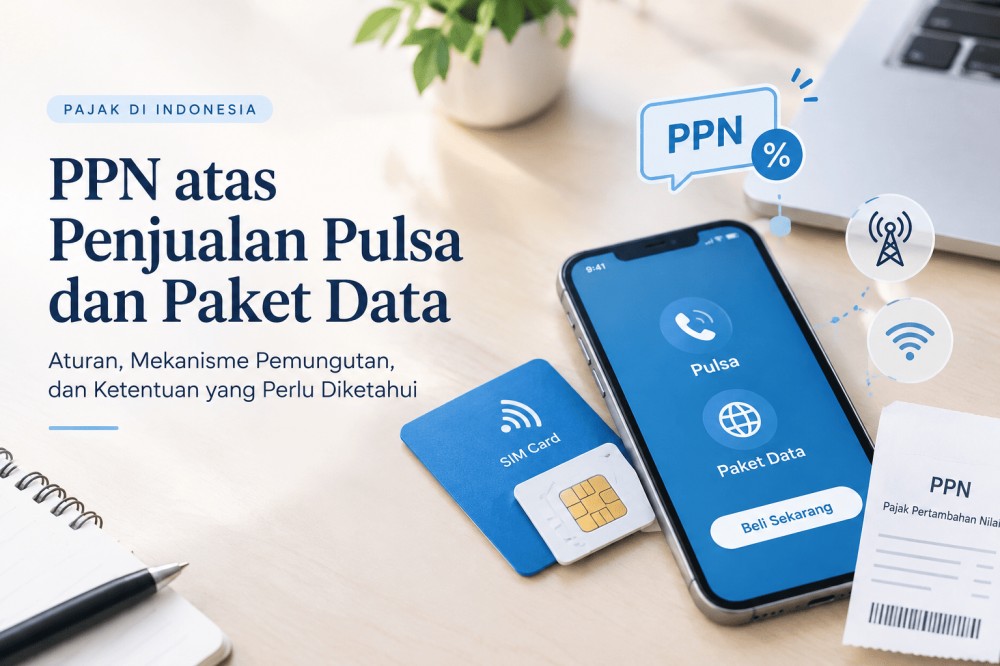 PPN atas Penjualan Pulsa dan Paket Data di Indonesia