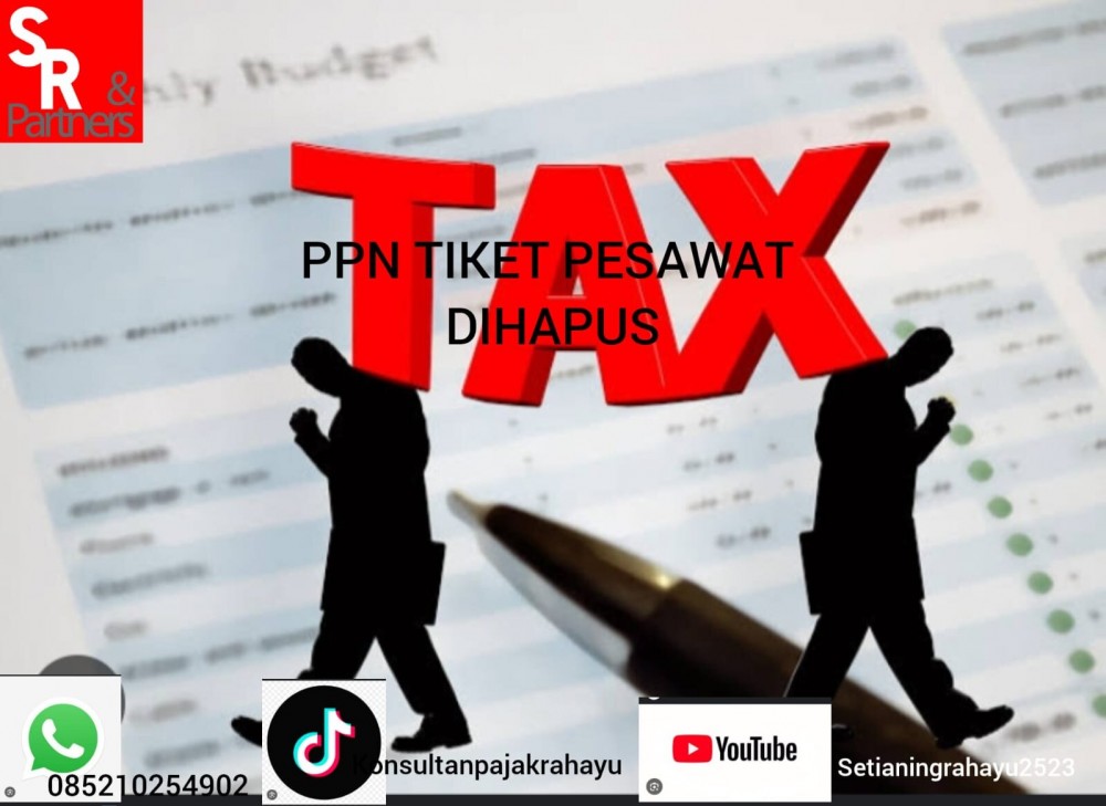 Ppn tiket pesawat dihapus