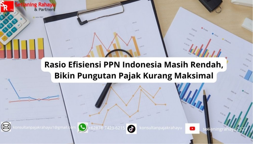 Rasio Efisiensi PPN Indonesia Masih Rendah, Bikin Pungutan Pajak Kurang Maksimal