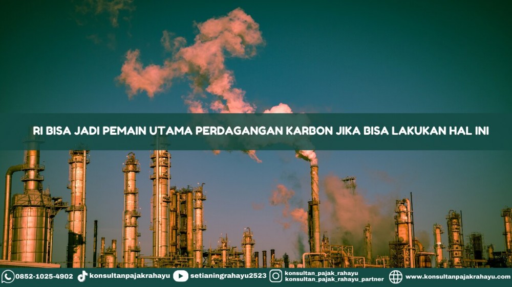 RI Bisa Jadi Pemain Utama Perdagangan Karbon Jika Bisa Lakukan Hal Ini