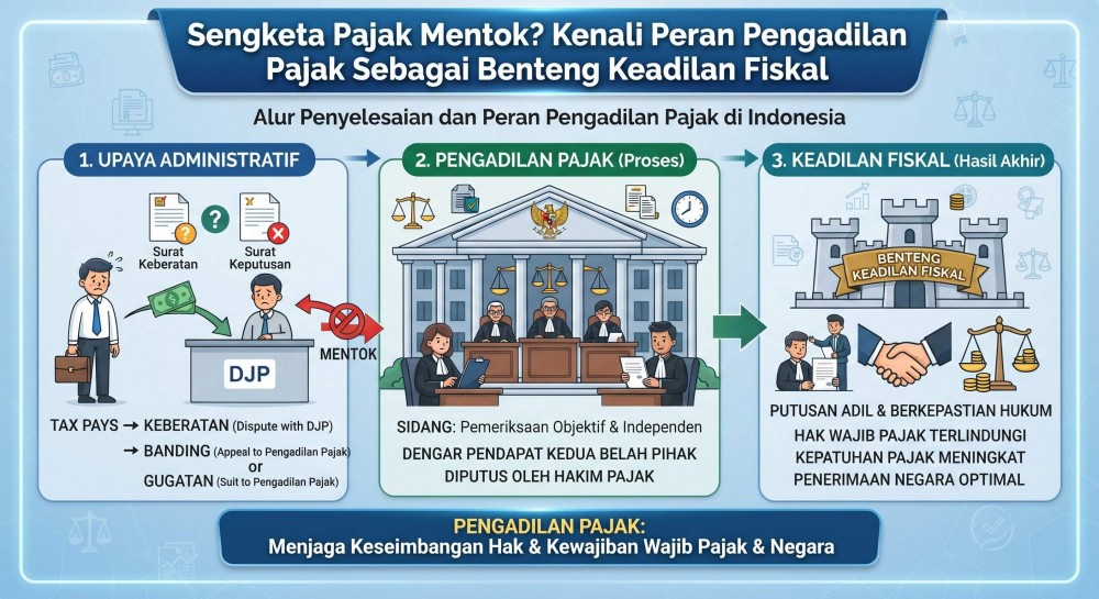 Sengketa Pajak Mentok? Kenali Peran Pengadilan Pajak Sebagai Benteng Keadilan Fiskal
