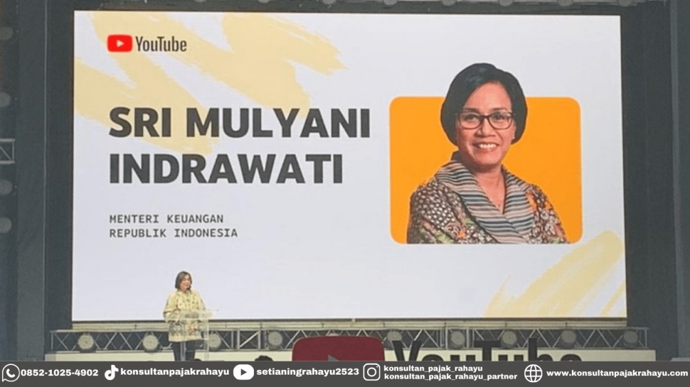 Sri Mulyani Himbau Konten Kreator Tidak Memusuhi Pajak