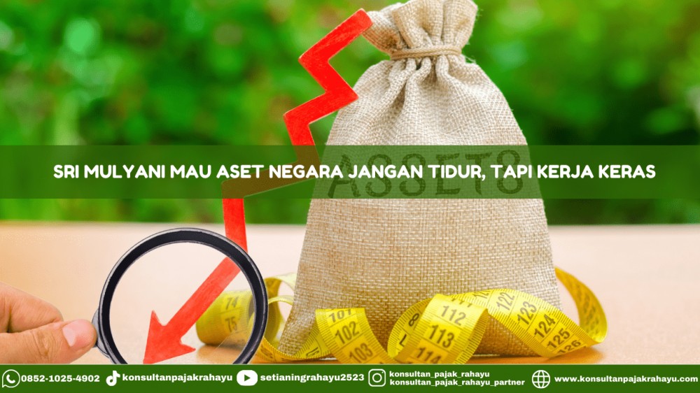 Sri Mulyani Mau Aset Negara Jangan Tidur, Tapi Kerja Keras!
