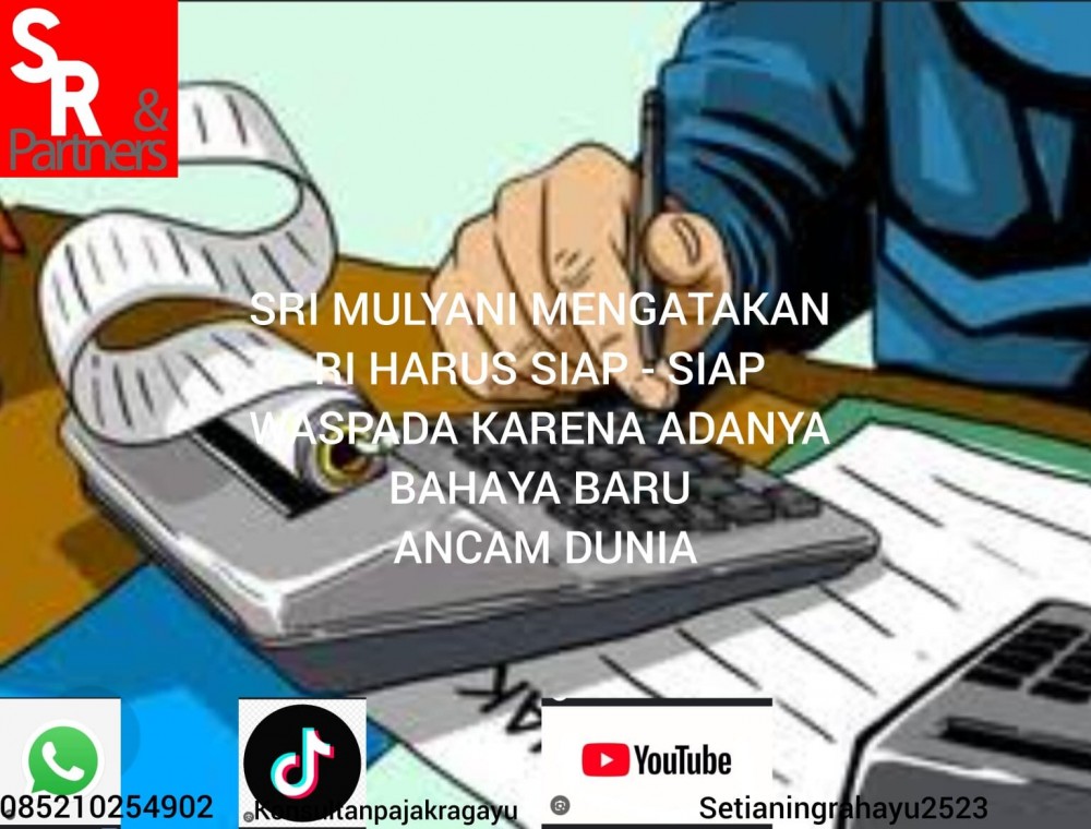Sri Mulyani mengatakan RI harus siap  siap waspada karena ada bahaya baru ancaman dunia