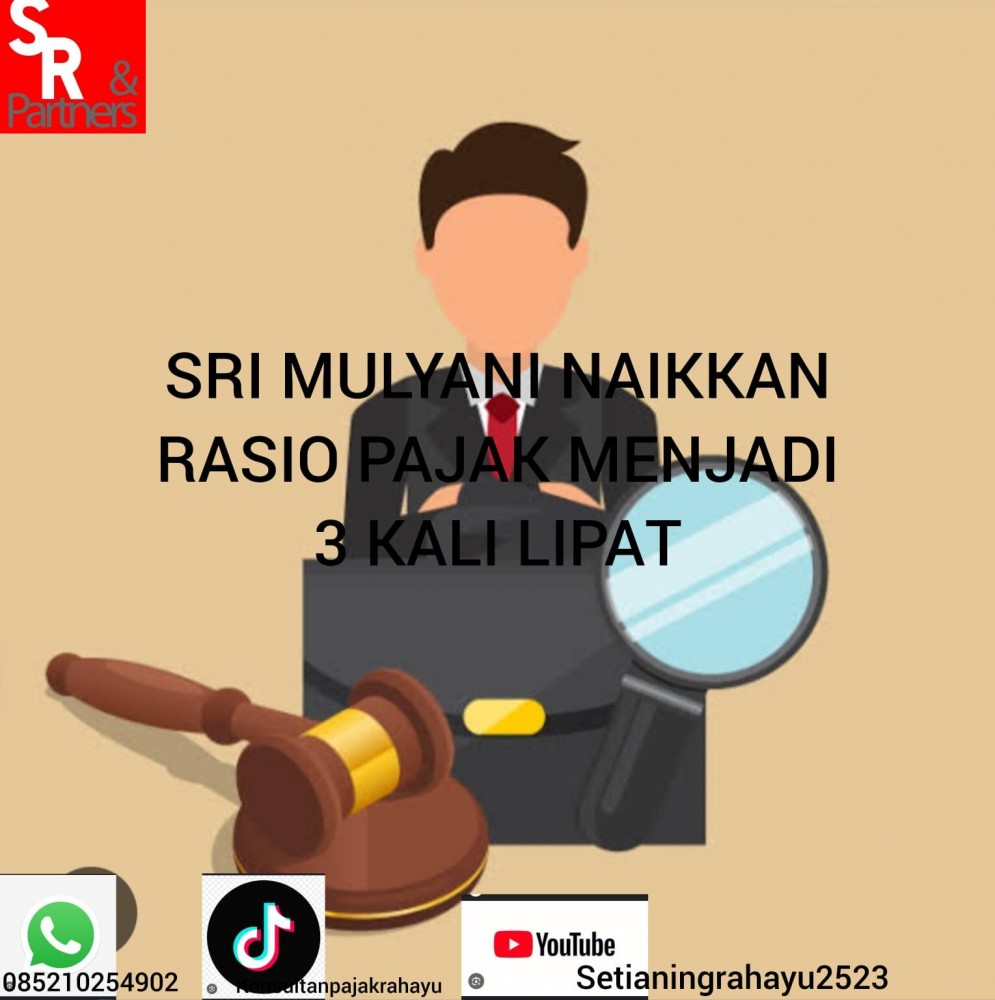 Sri Mulyani naikkan rasio pajak menjadi tiga kali lipat