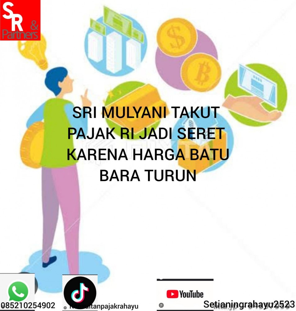 Sri Mulyani takut pajak RI jadi seret karena harga batu bara turun