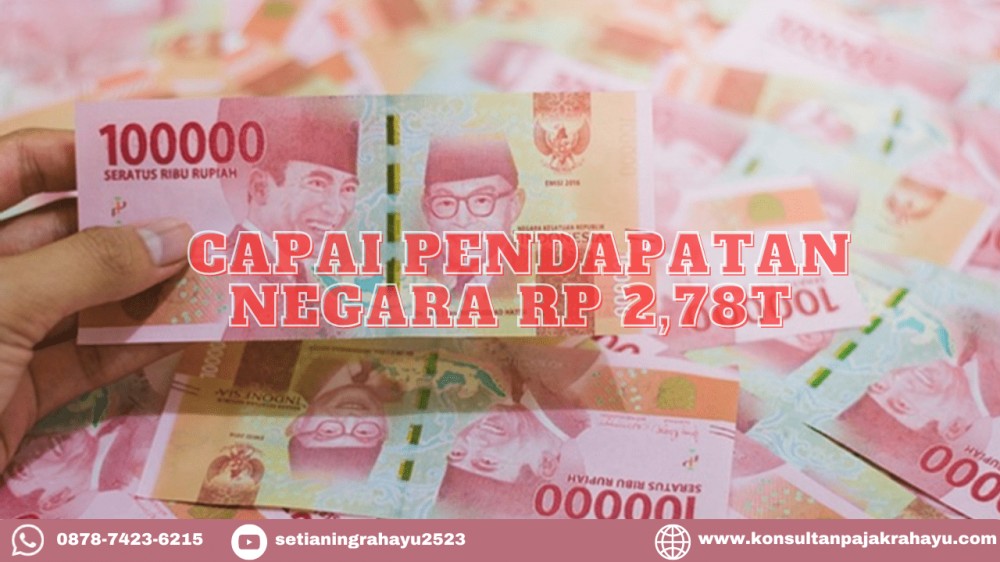 Strategi Pemerintah Capai Pendapatan Negara Rp 2.781,3 T