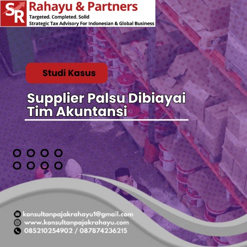Supplier Palsu Dibiayai Tim Akuntansi